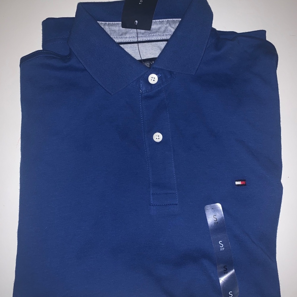 Tommy Hilfiger blue polo